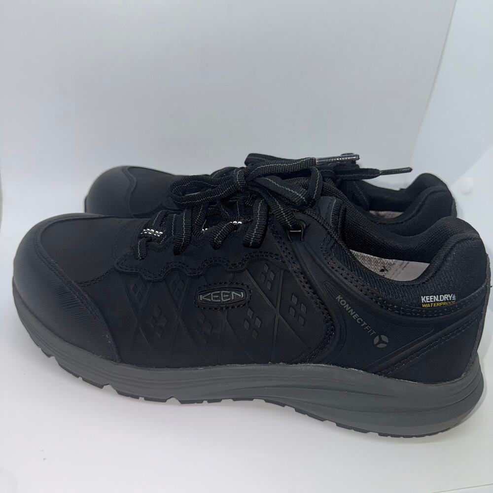 Keen Utility Work Sneakers Shoes Men's Size US 8D Black Safety Toe ASTM F2413